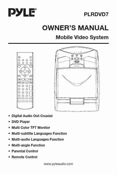 Radio Shack Car Video System PLRDVD7-page_pdf